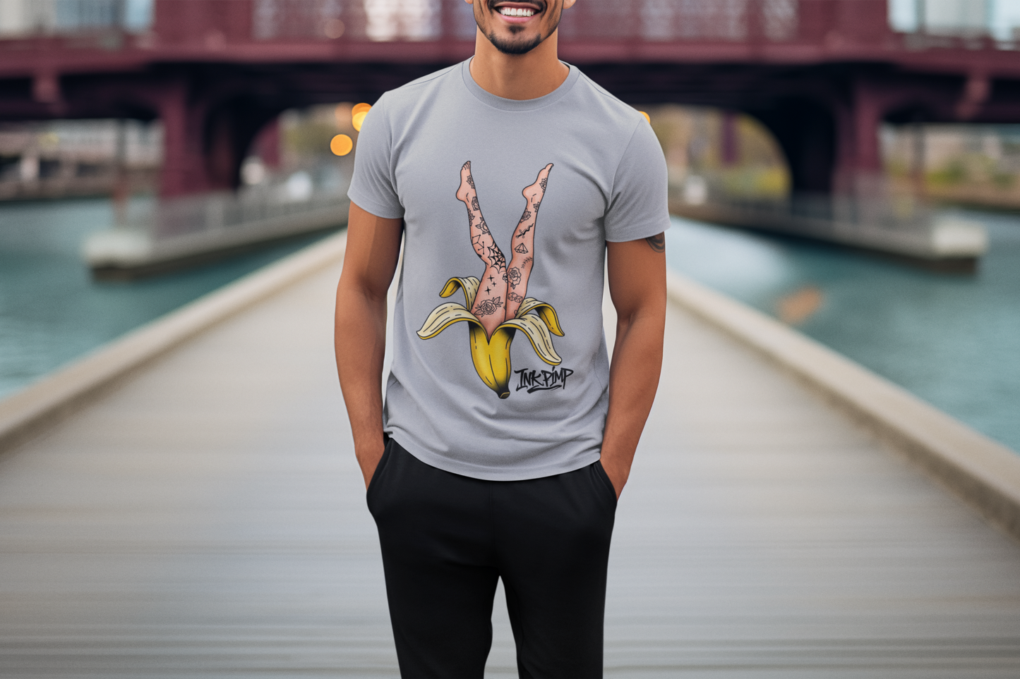 Inked Up Banana Legs